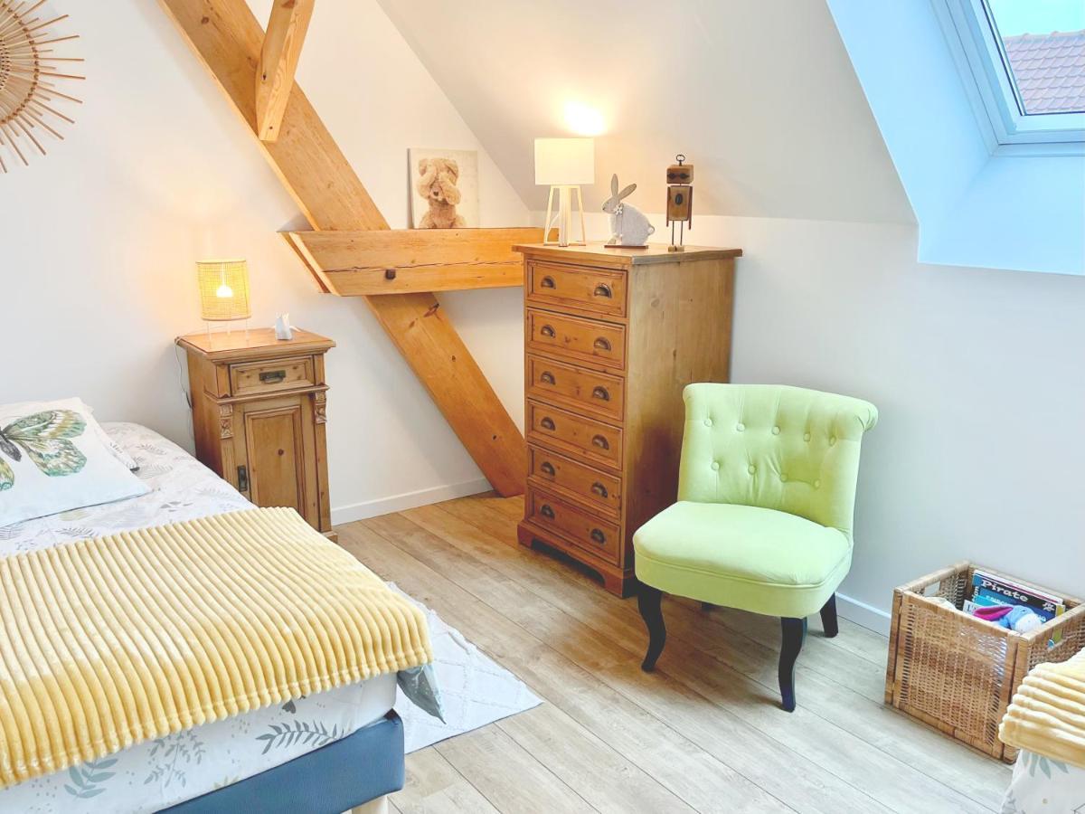 Bed and Breakfast Aux 2 Girouettes Merville  Exteriér fotografie